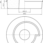 BRUS AB 100X20 SH VELOX 1G 60